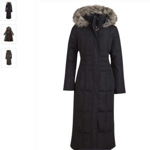 Plus Size Full Length Splendor Down Coat